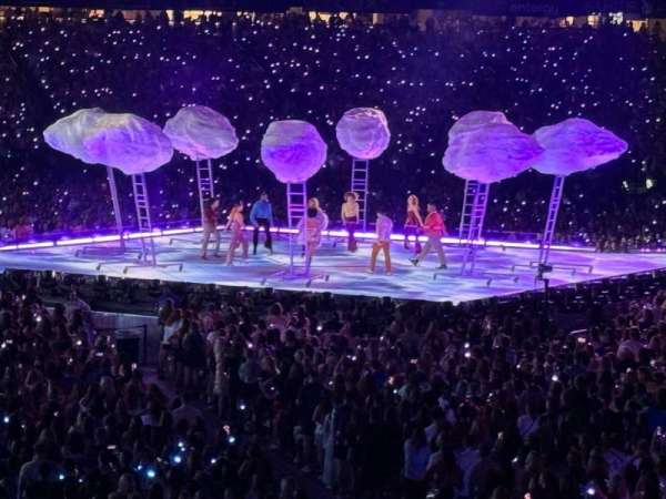 Caesars Superdome, section: 116