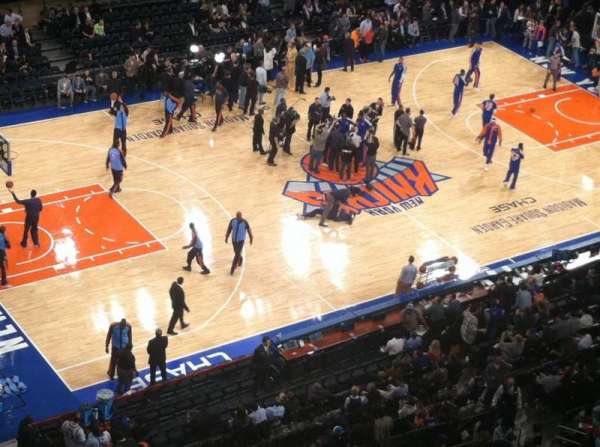 Madison Square Garden, section: 311, row: 1, seat: 8