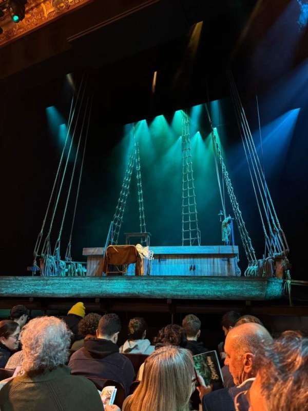 Longacre Theatre, section: Orchestra C, row: F, seat: 101