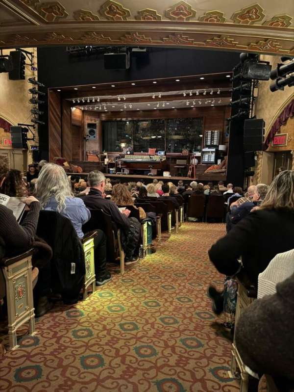 John Golden Theatre, section: Orchestra R, row: P, seat: 2
