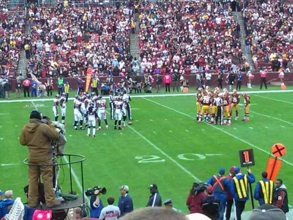 Northwest Stadium, section: 141, row: 17, seat: 8