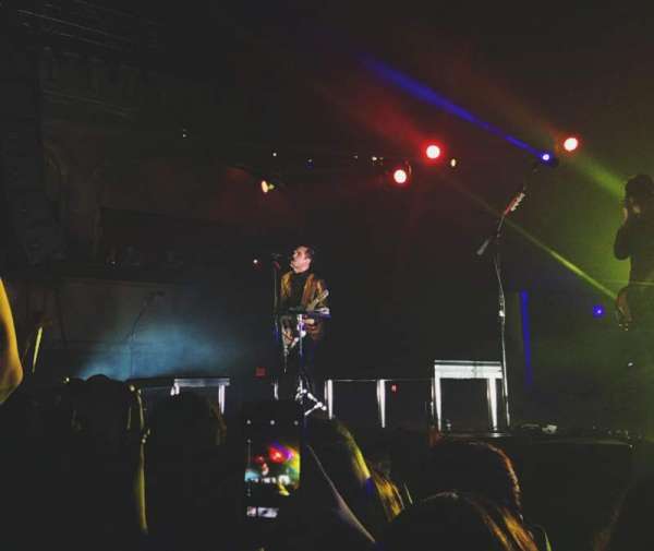 Roseland Ballroom, section: Far to the right, row: 2, seat: General Admission