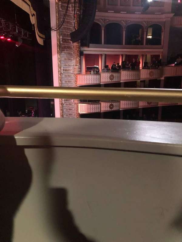 The Met Philadelphia, section: Loge Box 2, row: A, seat: 3