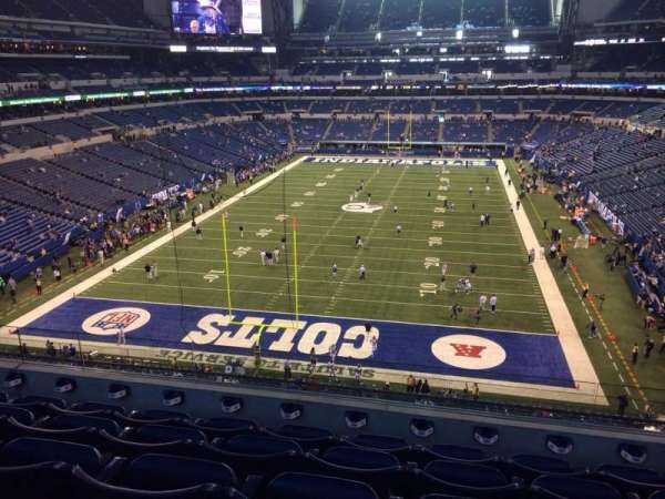 Lucas Oil Stadium, section: 452, row: 5, seat: 10