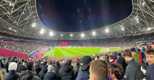 London Stadium, section: 117, row: 19, seat: 94