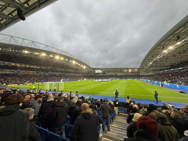 American Express Stadium, section: S1C, row: L, seat: 53