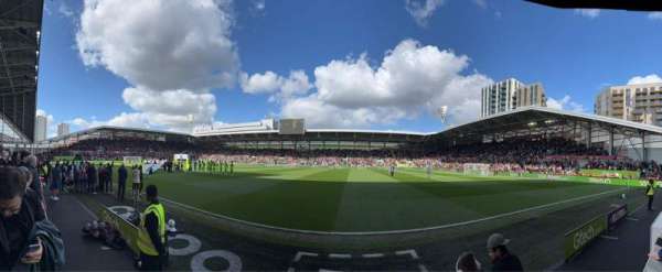 Gtech Community Stadium, section: S106, row: 1, seat: 178