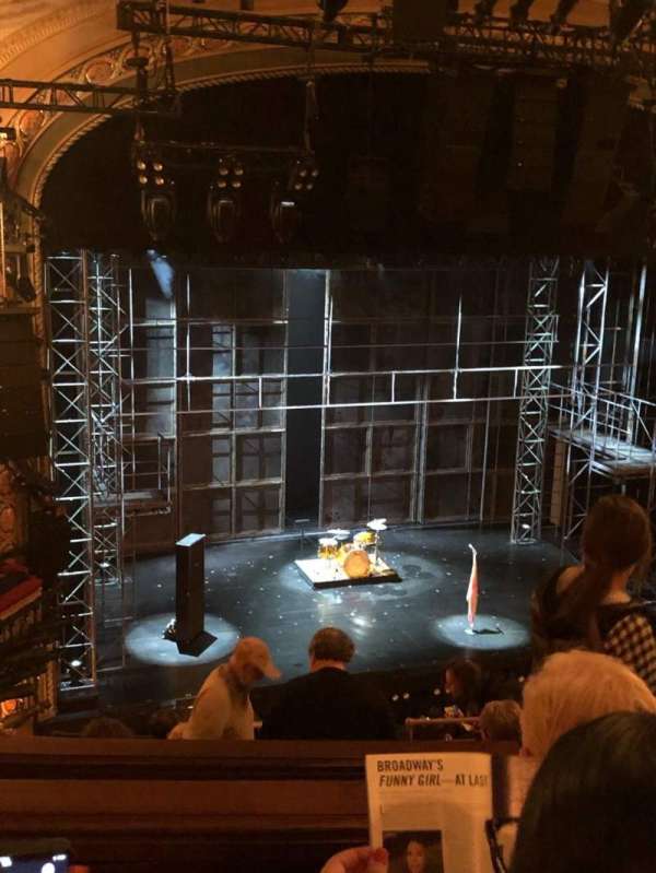 Bernard B. Jacobs Theatre, section: Mezzanine L, row: G, seat: 13