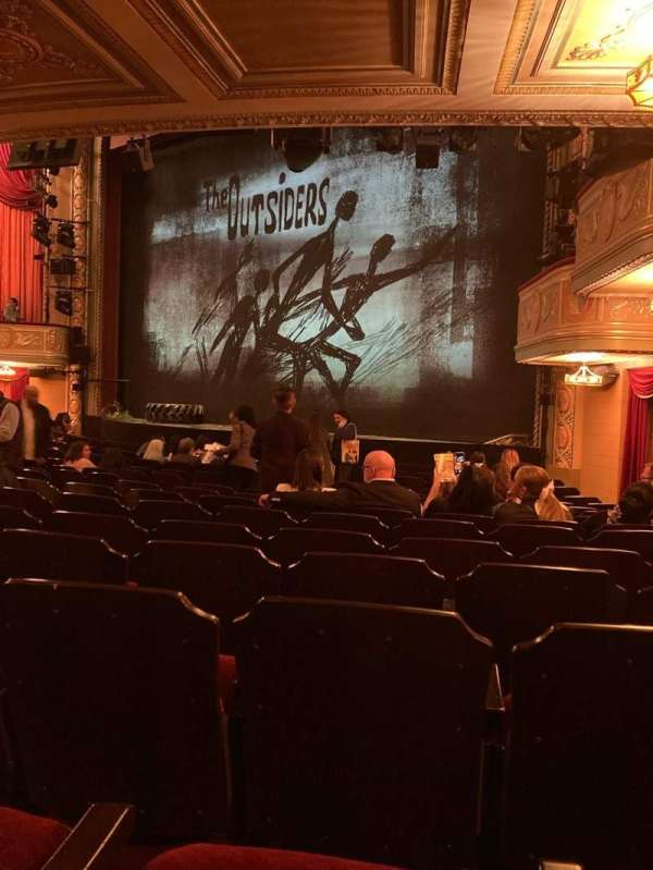 Bernard B. Jacobs Theatre, section: Orchestra R, row: O, seat: 26