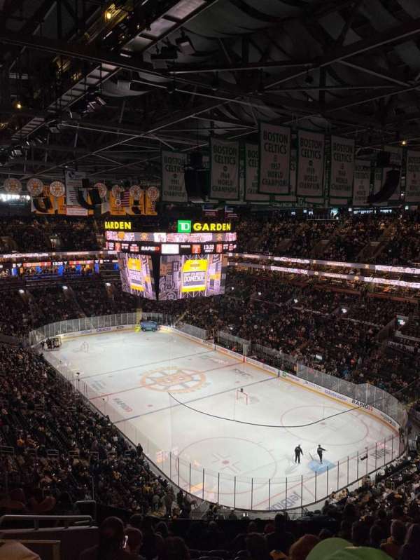 TD Garden, section: 311, row: 11, seat: 17