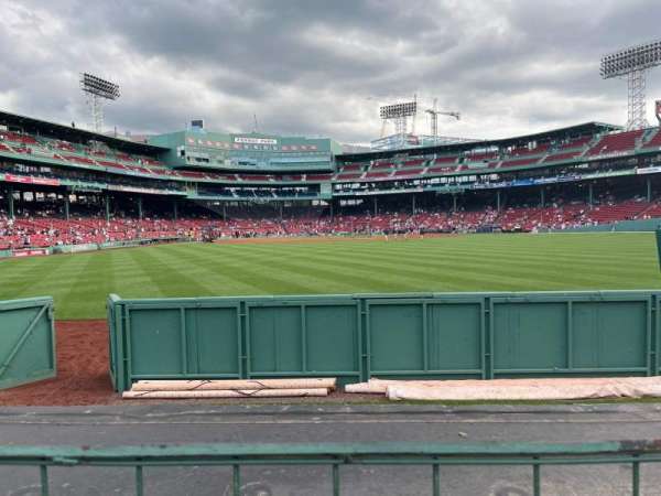 Fenway Park, section: Bleacher 41, row: 1, seat: 4