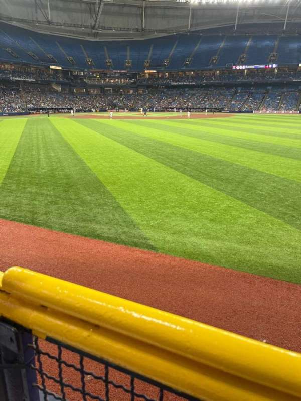 Tropicana Field, section: 150, row: T, seat: 2