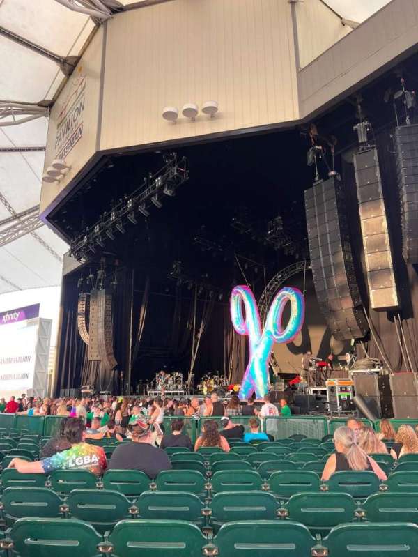 Cynthia Woods Mitchell Pavilion, section: 103, row: N, seat: 20