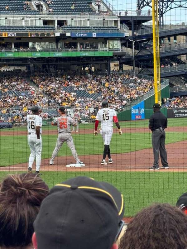 PNC Park, section: 9, row: H, seat: 1