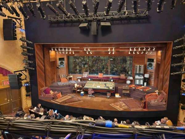 John Golden Theatre, section: Front Mezzanine R, row: AA, seat: 106