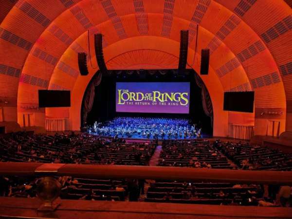 Radio City Music Hall, section: 1st Mezzanine 1, row: A, seat: 309