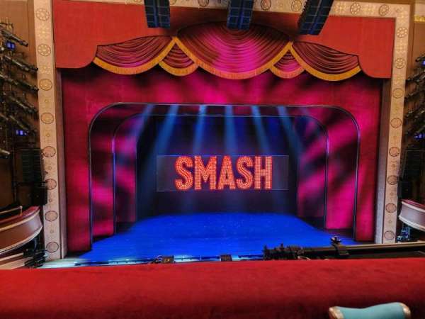 Imperial Theatre, section: Front Mezzanine LC, row: a, seat: 203