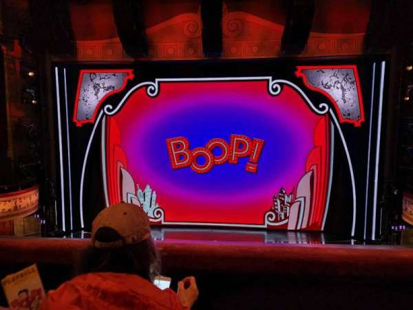 Broadhurst Theatre, section: Mezzanine C, row: b, seat: 109