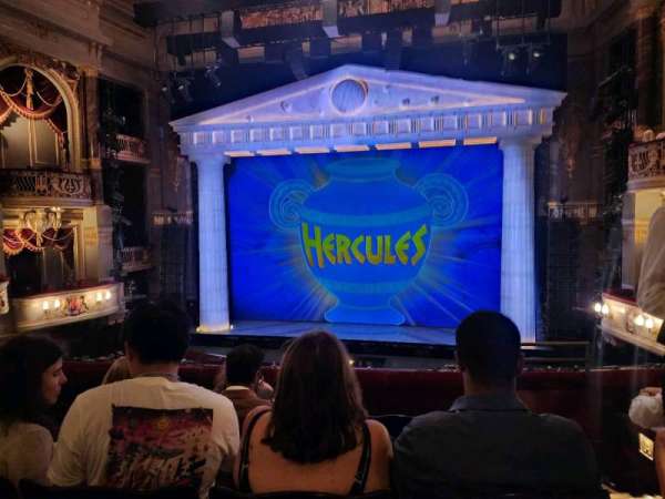 Theatre Royal Drury Lane, section: Royal Circle, row: e, seat: 19