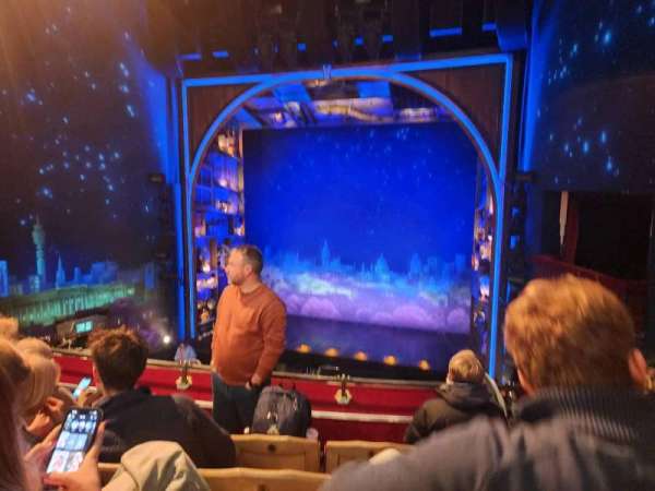 Savoy Theatre, section: Dress Circle, row: D, seat: 2