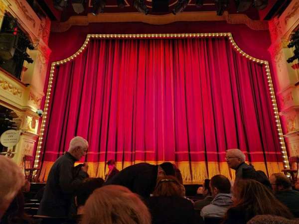 Garrick Theatre, section: Stalls, row: F, seat: 12