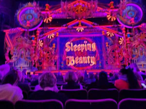 The London Palladium, section: Stalls, row: L, seat: 23
