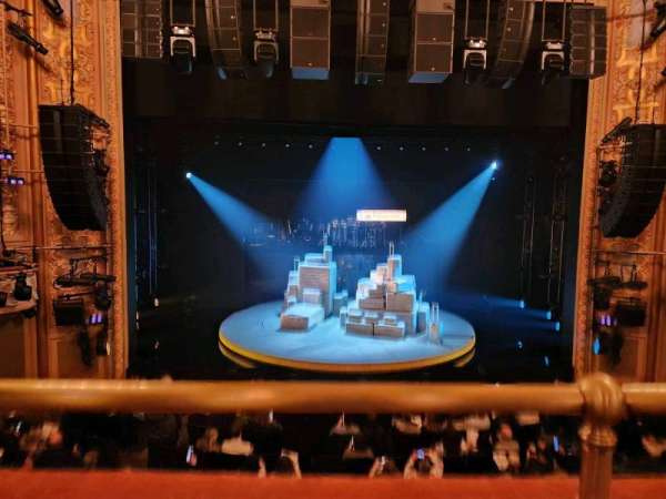 Longacre Theatre, section: Mezzanine C, row: A, seat: 109