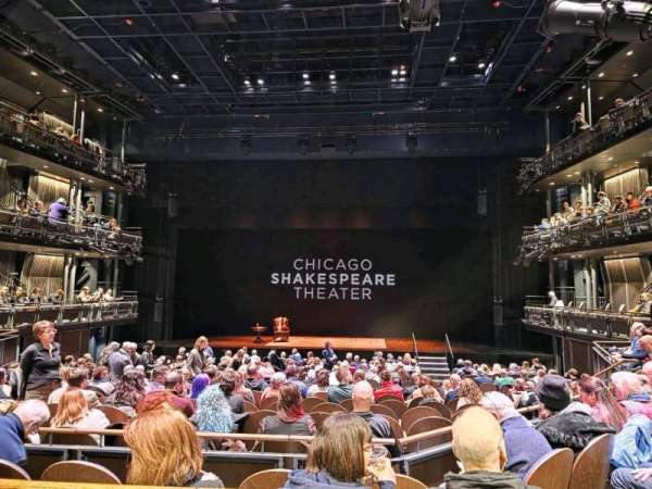 Chicago Shakespeare - Courtyard Theater, section: Lower Gallery, row: D, seat: 38