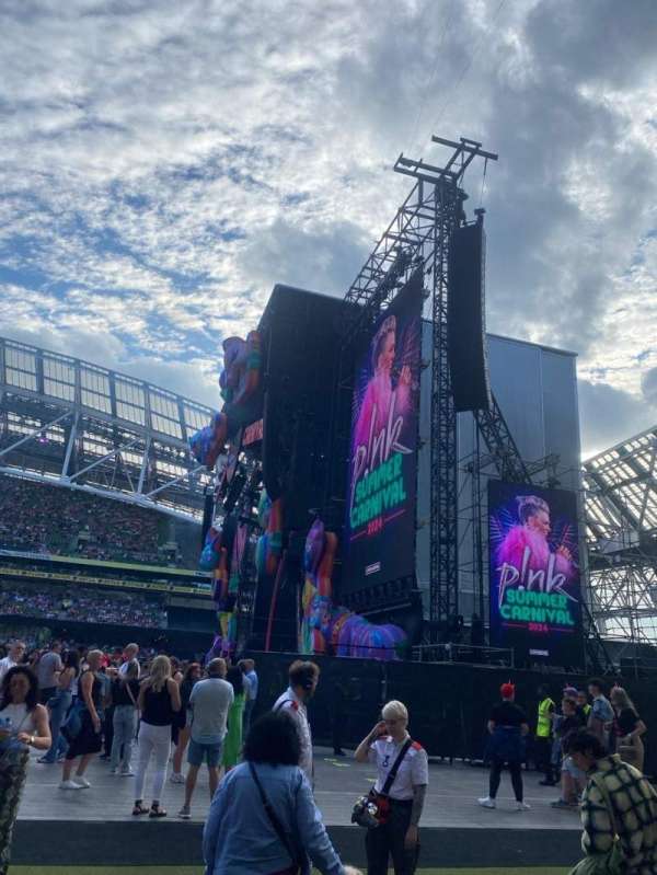 Aviva Stadium, section: 103, row: E, seat: 1