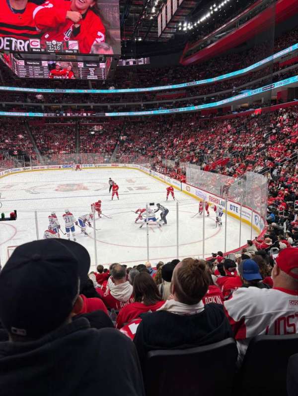 Little Caesars Arena, section: 102, row: 12, seat: 14