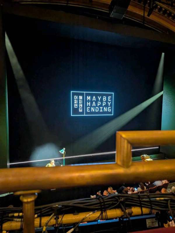 Belasco Theatre, section: Mezzanine L, row: A, seat: 1