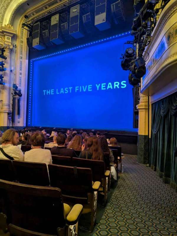 Hudson Theatre, section: Orchestra C, row: M, seat: 8
