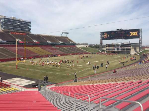 Jack Trice Stadium, section: 24, row: 27, seat: 34