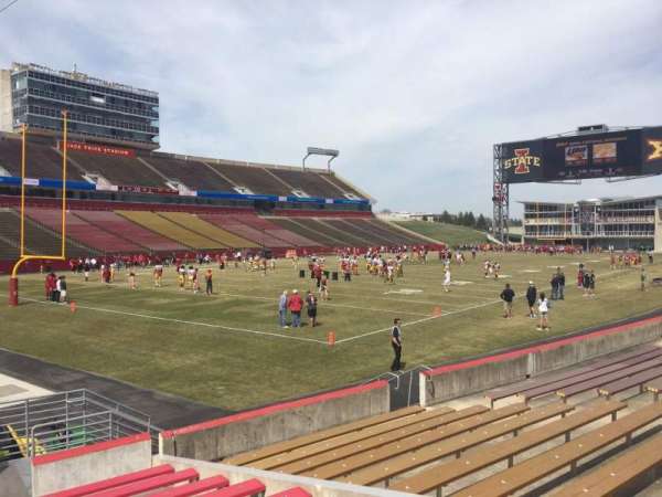 Jack Trice Stadium, section: 25, row: 11, seat: 4