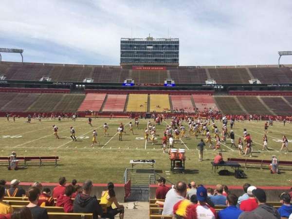 Jack Trice Stadium, section: 34, row: 14, seat: 1