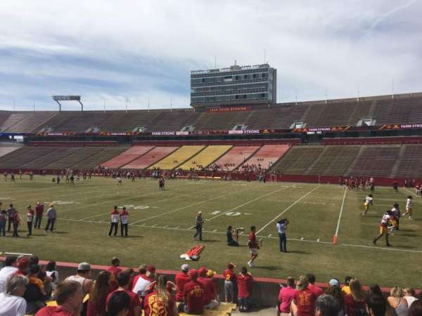 Jack Trice Stadium, section: 39, row: 14, seat: 1