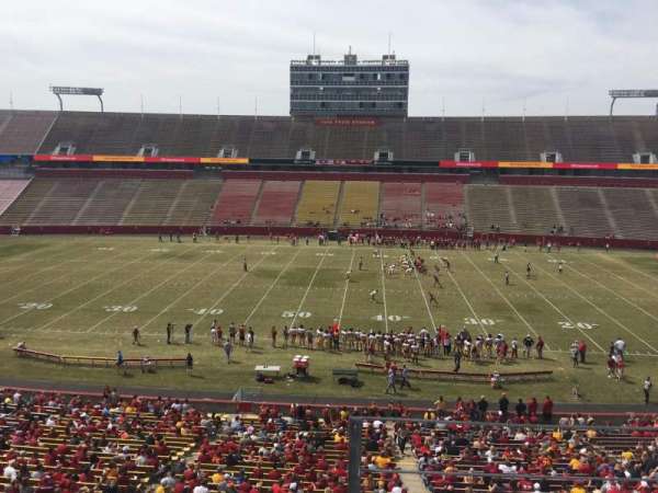 Jack Trice Stadium, section: W, row: 3, seat: 34