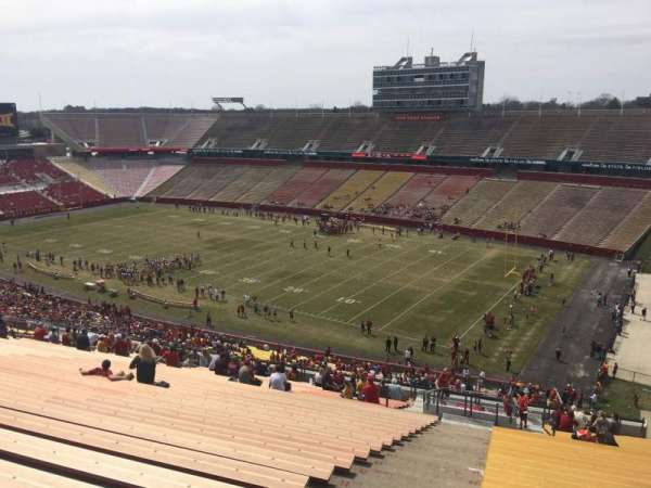 Jack Trice Stadium, section: ZZ, row: 28, seat: 1