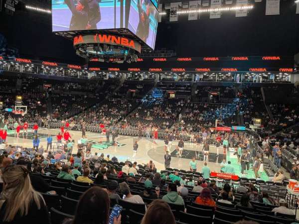 Barclays Center, section: 7, row: 14, seat: 3