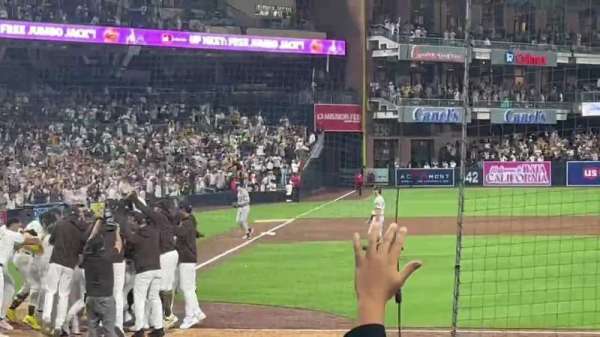 Petco Park, section: 105, row: 13, seat: 14