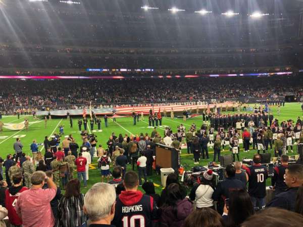 NRG Stadium, section: 108, row: H, seat: 15-16