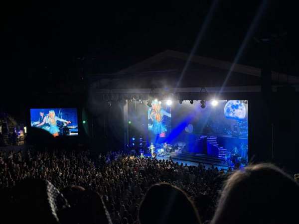 The Greek Theatre, section: South Terrace, row: H, seat: 8