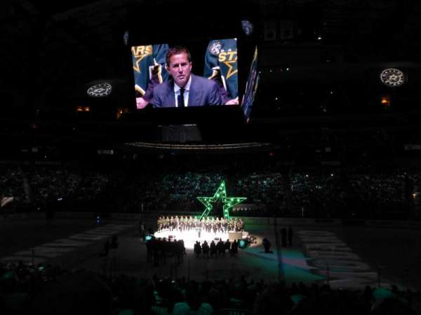 American Airlines Center, section: 106, row: V, seat: 7