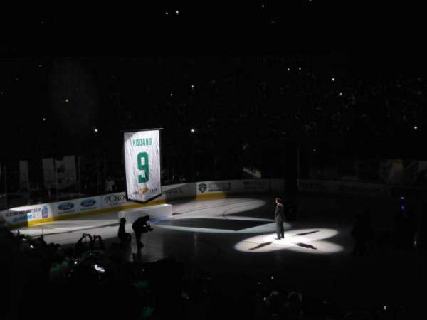 American Airlines Center, section: 106, row: V, seat: 7
