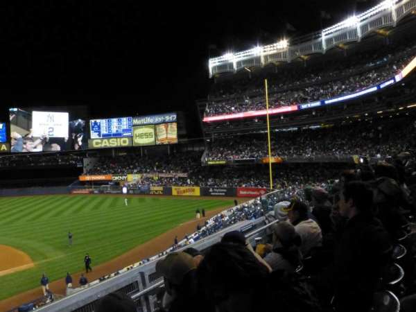 Yankee Stadium, section: 216, row: 3, seat: 13