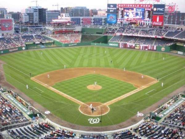 Nationals Park, section: 314, row: A, seat: 10