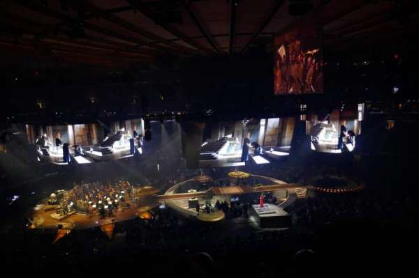 Madison Square Garden, section: 223, row: 8, seat: 13