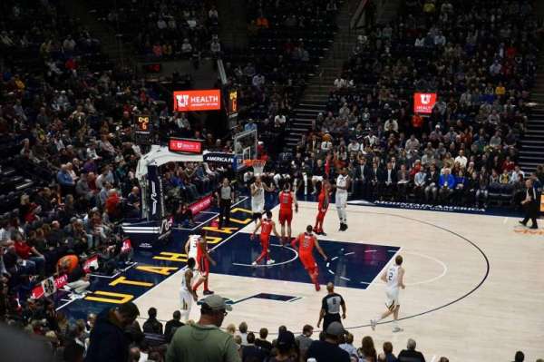 Delta Center, section: 18, row: 20, seat: 14
