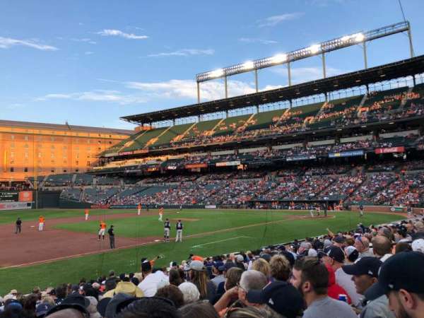 Oriole Park at Camden Yards, section: 58, row: 18, seat: 12