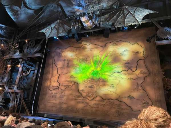 Gershwin Theatre, section: Orchestra C, row: E, seat: 117